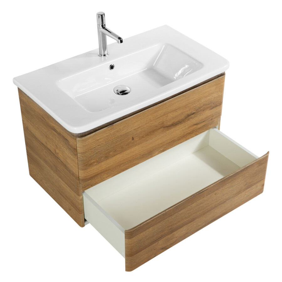BelBagno тумба с раковиной ALBANO-CER-800-2C-SO-RR 80х45х50