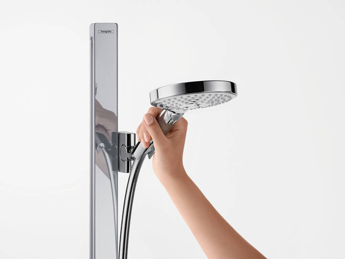 Hansgrohe Raindance Select S Душевой набор 120 3jet со штангой 150 см и мыльницей хром 27646000