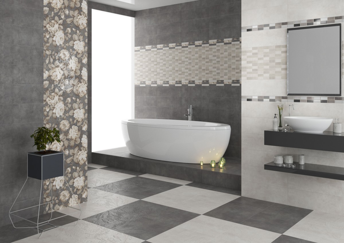Lasselsberger Фиори Гриджио 6046-0196-1001 керамогранит светло-серый 45x45 см