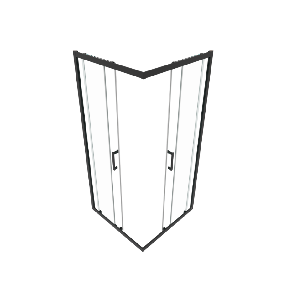 Душевая Ширма Triton pro Фикс-Блэк 100х100 Щ0000073523