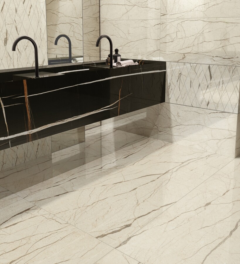 Italon Шарм Делюкс Крим Ривер керамогранит 80х160 610010001924