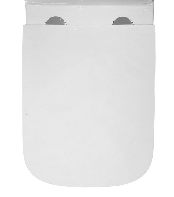 Azario Quadro унитаз-компакт напольный с сиденьем дюропласт AZ-2175-1