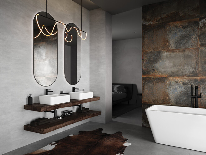Керамогранит Cersanit Rustico многоцветный ректификат 60x120 A17429