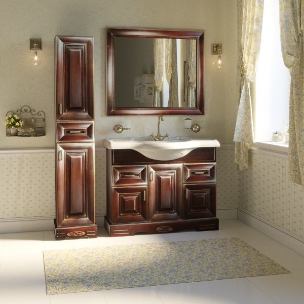 Mirsant Версаль Premium 105 тумба с раковиной напольная