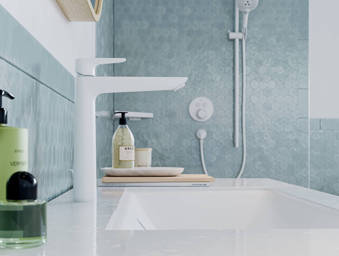 Hansgrohe Talis E 71716700 смеситель для раковины белый