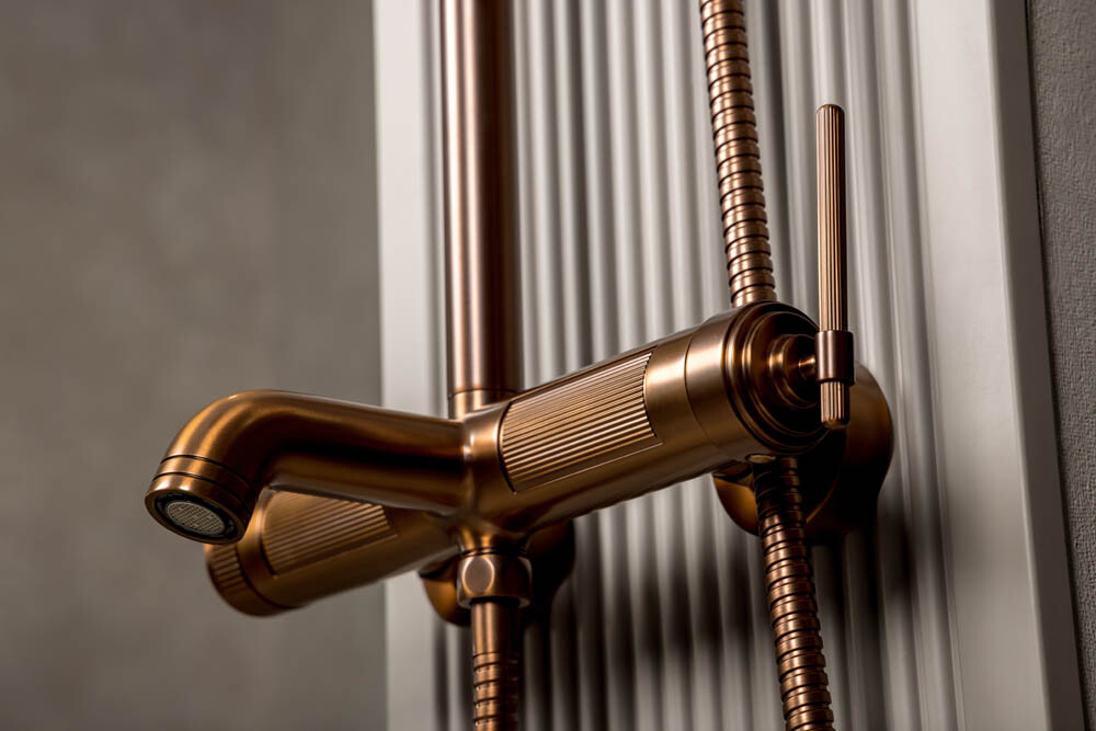 Душевая система Boheme Eterna Brushed Bronze 178-BRB