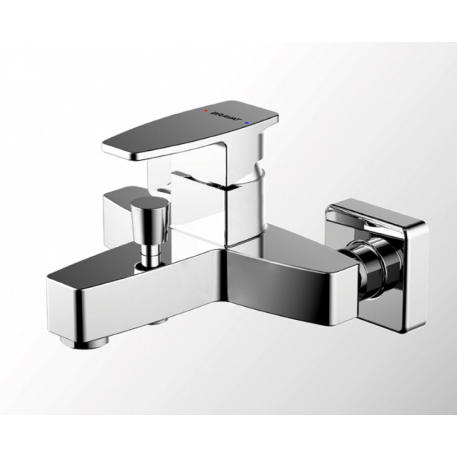 Bravat Riffle F672106C-01 смеситель для ванны хром