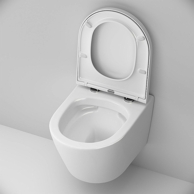 Am.Pm Sense унитаз подвесной безободковый с сиденьем C741701SC