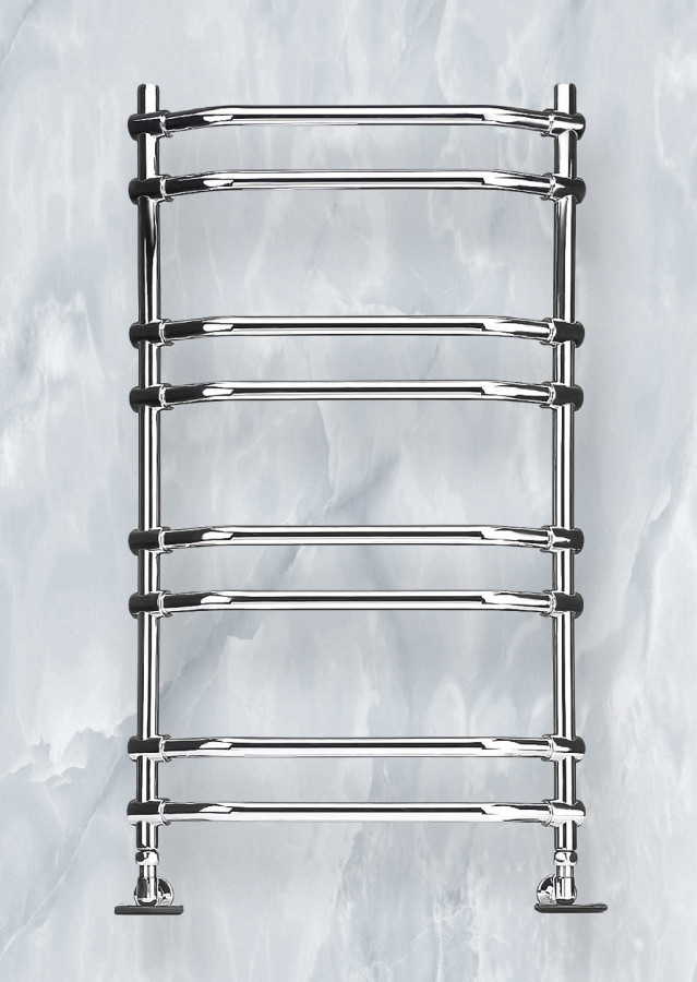 Garcia Тулуза полотенцесушитель водяной 500*950 никель хром