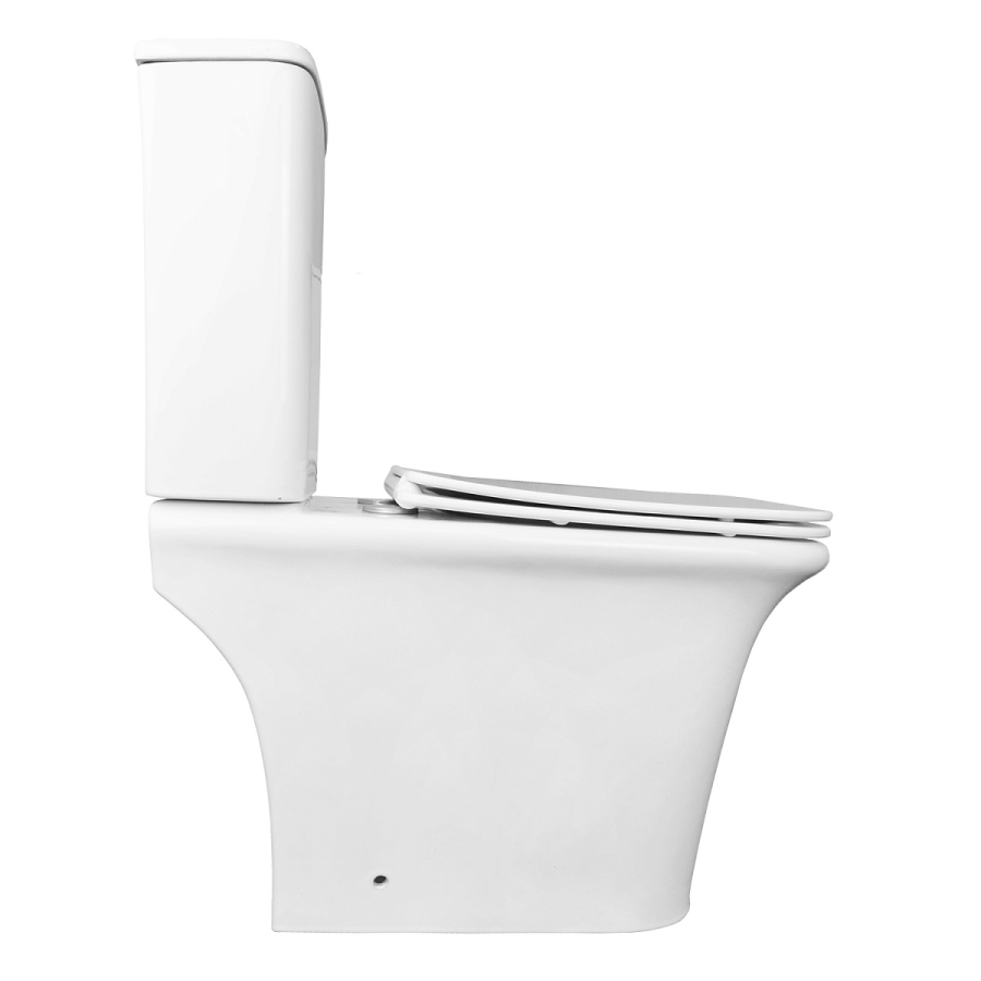 Azario AVERO унитаз напольный безободковый с сиденьем и механизмом Geberit AZ-3121-G