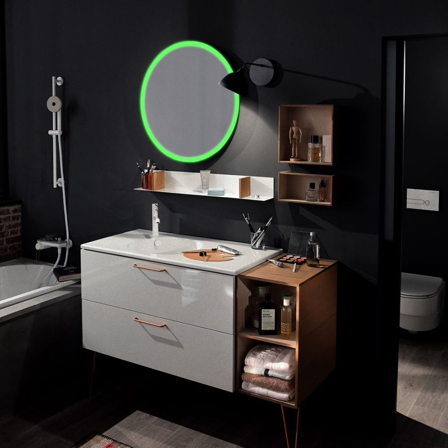 Azario Perla neo D770 зеркало, бесконтактный сенсор LED-00002610