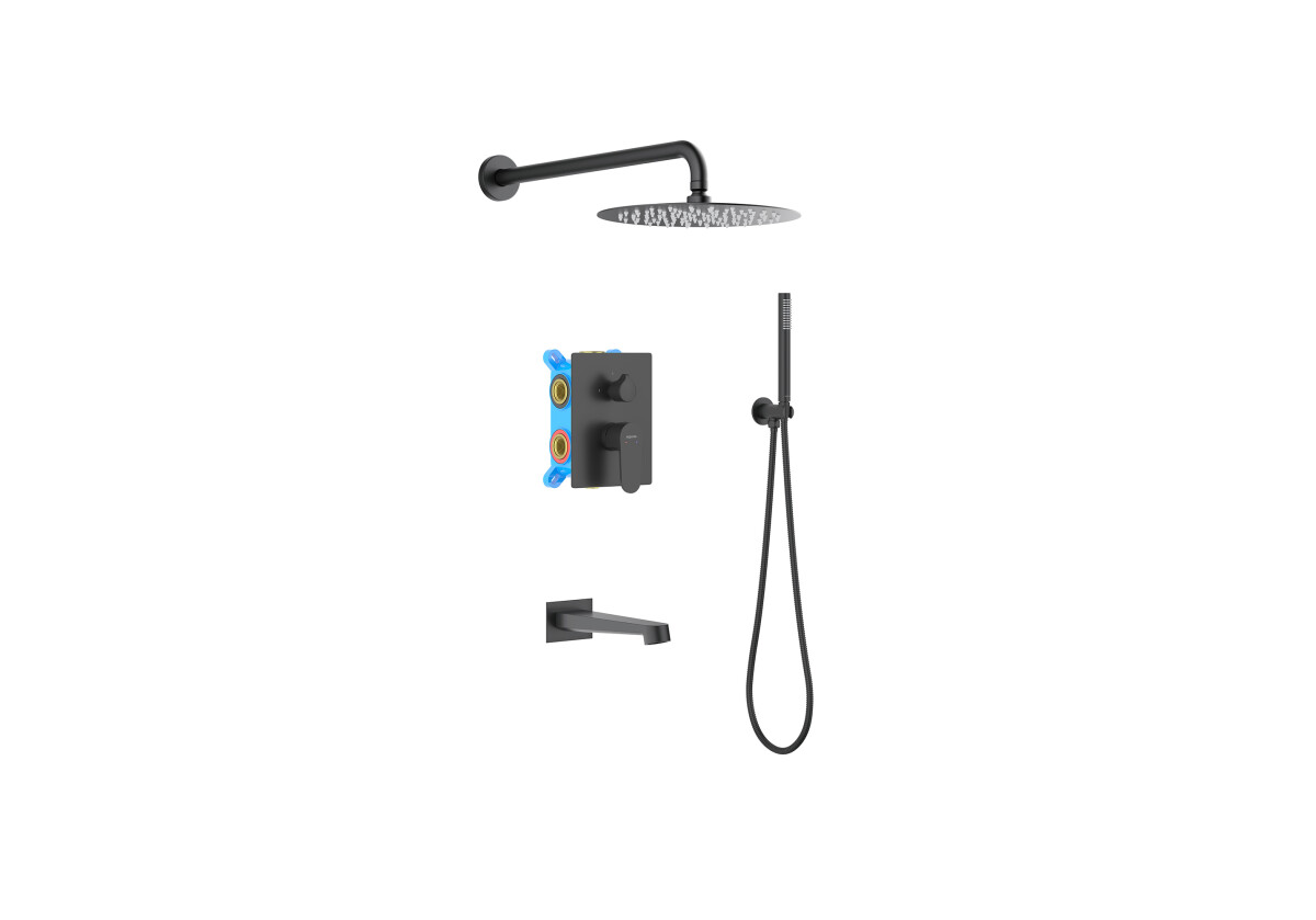 Aquatek Оберон Душевой комплект Set 4 в 1 AQ1273MB