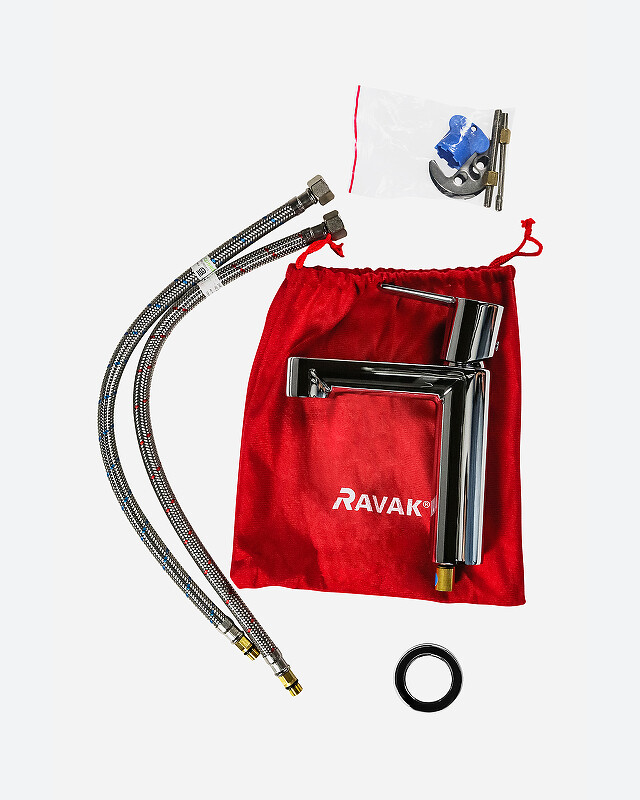 Ravak Puri PU 014.00 Смеситель для раковины хром X070113