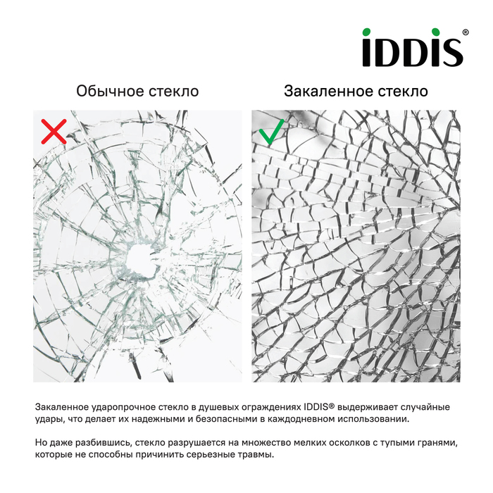 Iddis Slide душевое ограждение 120х90х195 SLI6BS2i23