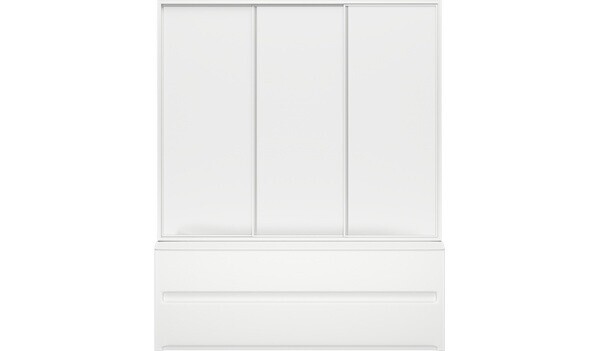 BAS Стайл 95*145 шторка для ванны