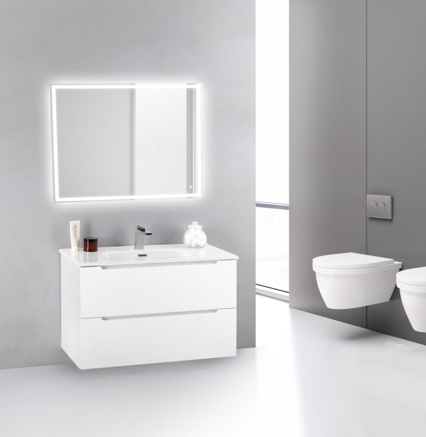 BelBagno ETNA39-800/390-2C-SO-BL-P тумба с раковиной подвесная