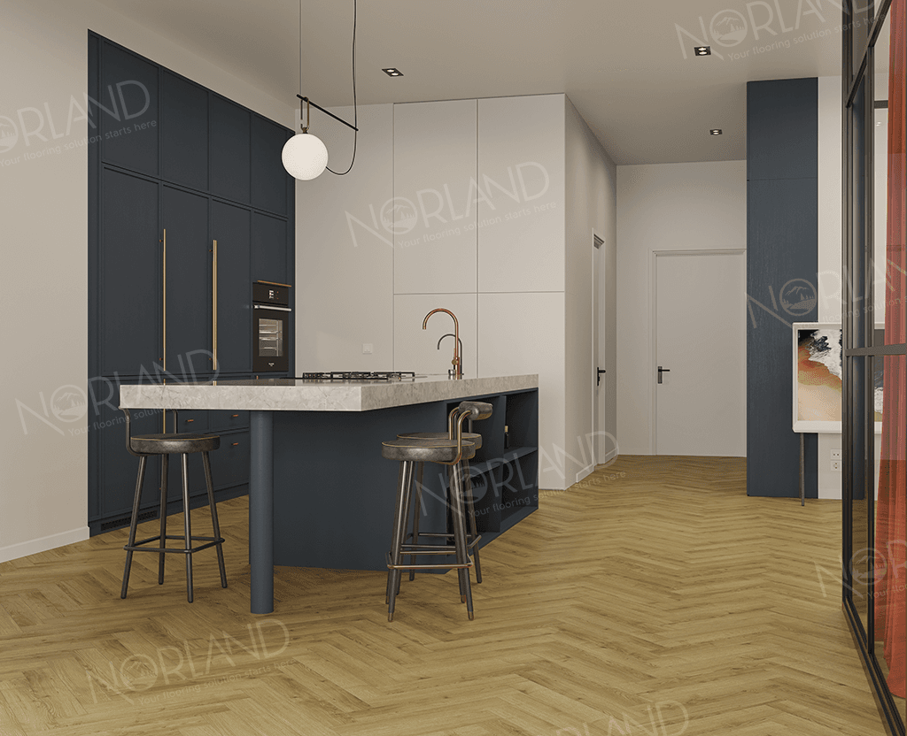 Ламинат Alpine Floor Norland Herringbone Elegant Strong LF304-17 Дуб Фанэн 600х100х12 mm