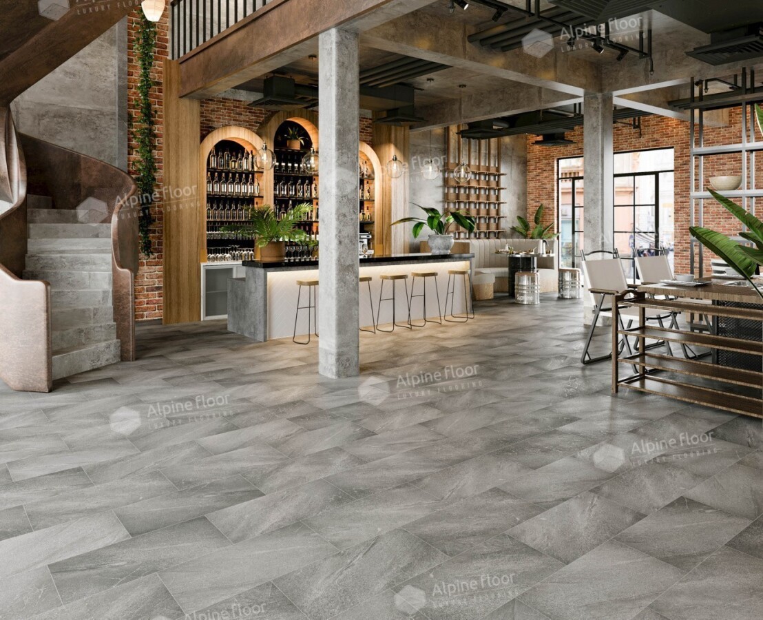 Alpine Floor Stone Mineral Core SPC ламинат Авенгтон ECO 4-4-R Mineral Core 609,6х304,8х4,0 mm.