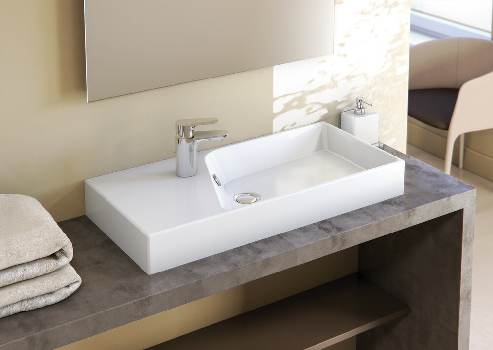 Jacob Delafon Rythmik EXP112-00 раковина подвесная 80 см