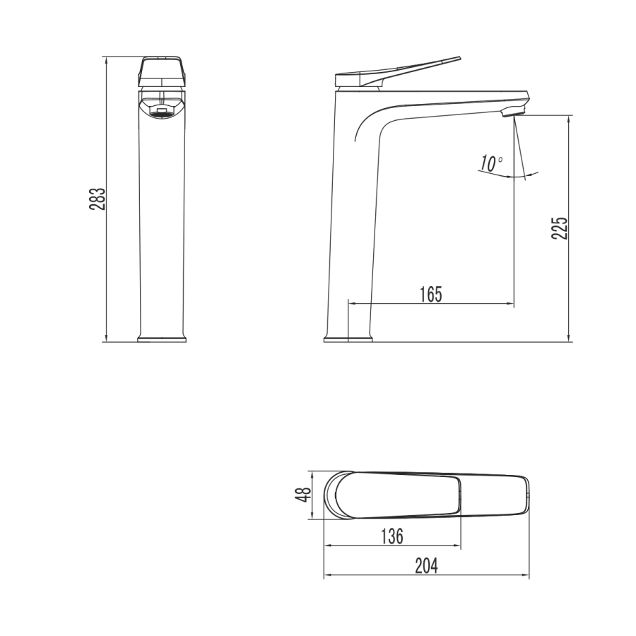 Lemark Bronx смеситель для раковины LM3709BL