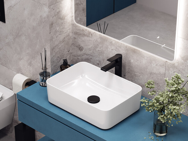 Керамогранит Cersanit Cambio светло-серый ректификат рельеф 60x120 A17426