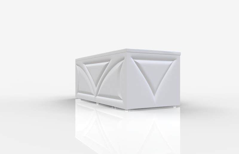 1 Marka Elegance 160*70 ванна акриловая прямоугольная 01эл1670