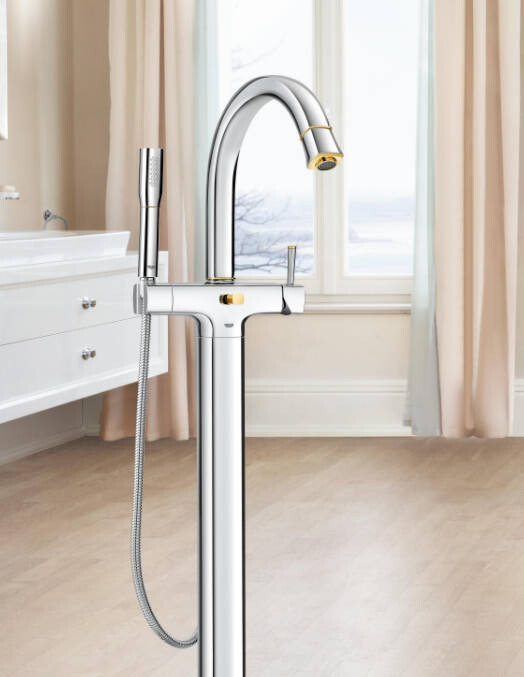 Grohe Grandera 23318IG0 смеситель для ванны хром/золото