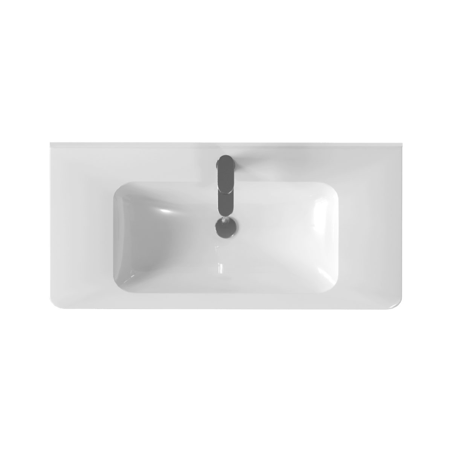 Vincea раковина из искусственного камня 100 см VCB-2VP100W