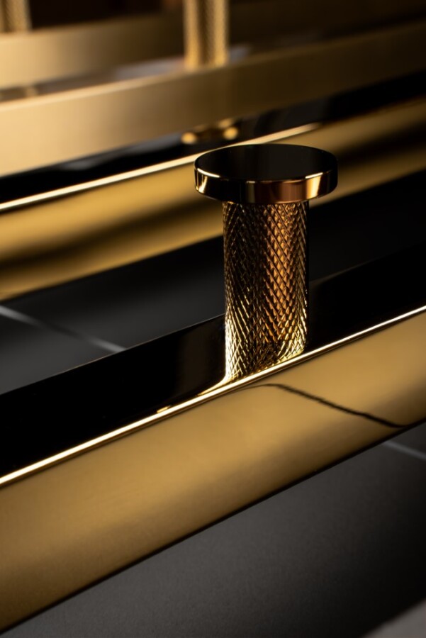 Полотенцесушитель электрический 170W Boheme Duo Gold 728-G