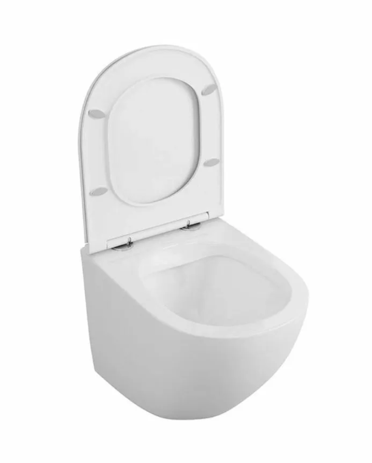 Инсталляция Geberit Duofix Delta 458.149.21.1 с клавишей и унитазом Azario AZ-2003