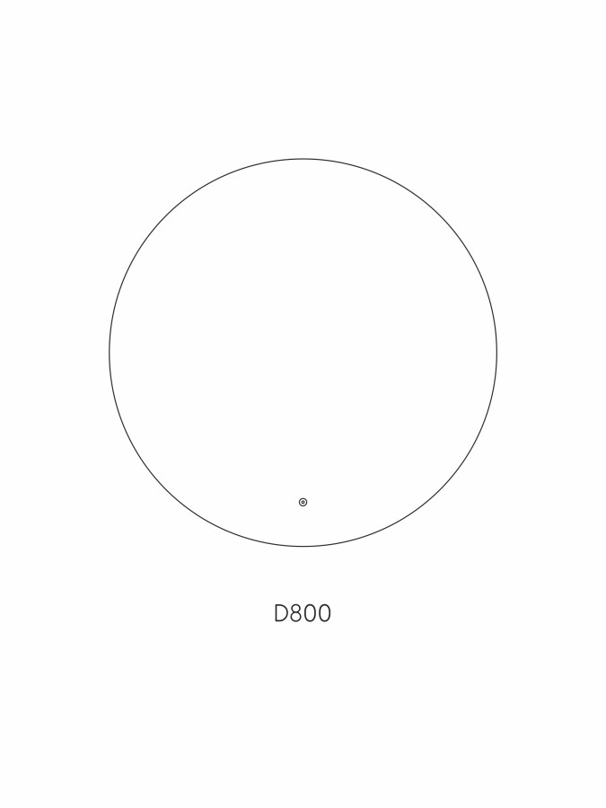 Зеркало Taliente Zled TA-Zled-AJ80 80х80 LED