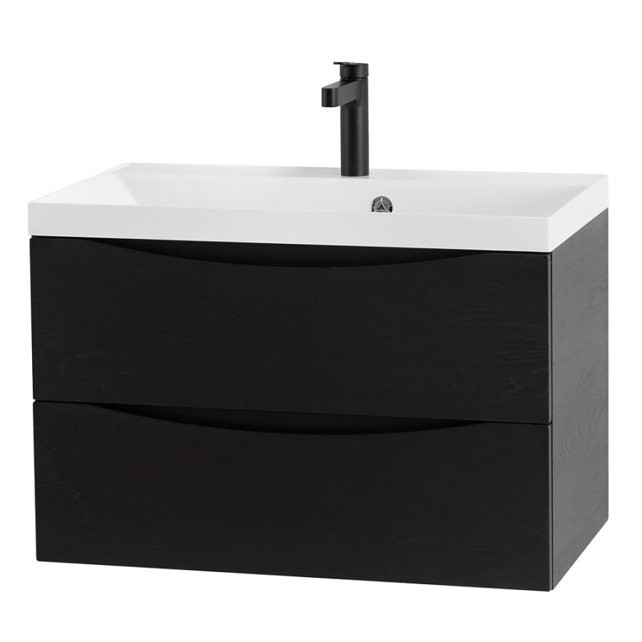 BelBagno Marino 80 см тумба под раковину MARINO-800-2C-SO-RCA-P rovere cioccolato amaro