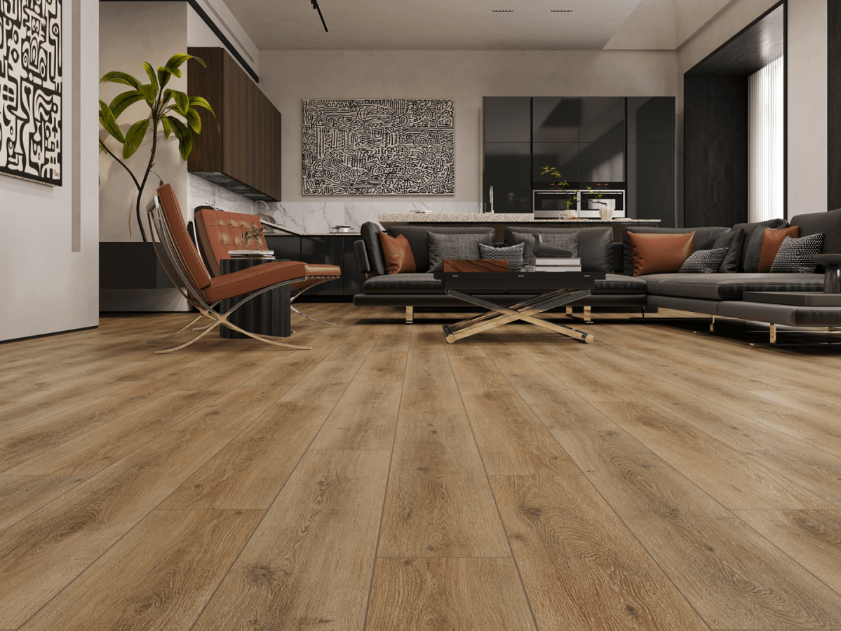 Alpine Floor Norland Lagom Parquet LVT Кварцвиниловая плитка Bomul 1034-13 590 x 118 x 2 mm