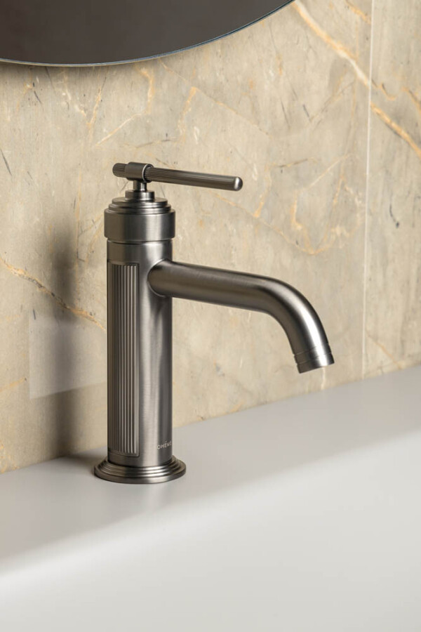 Смеситель для умывальника Boheme Eterna Gun Metal 171-GM