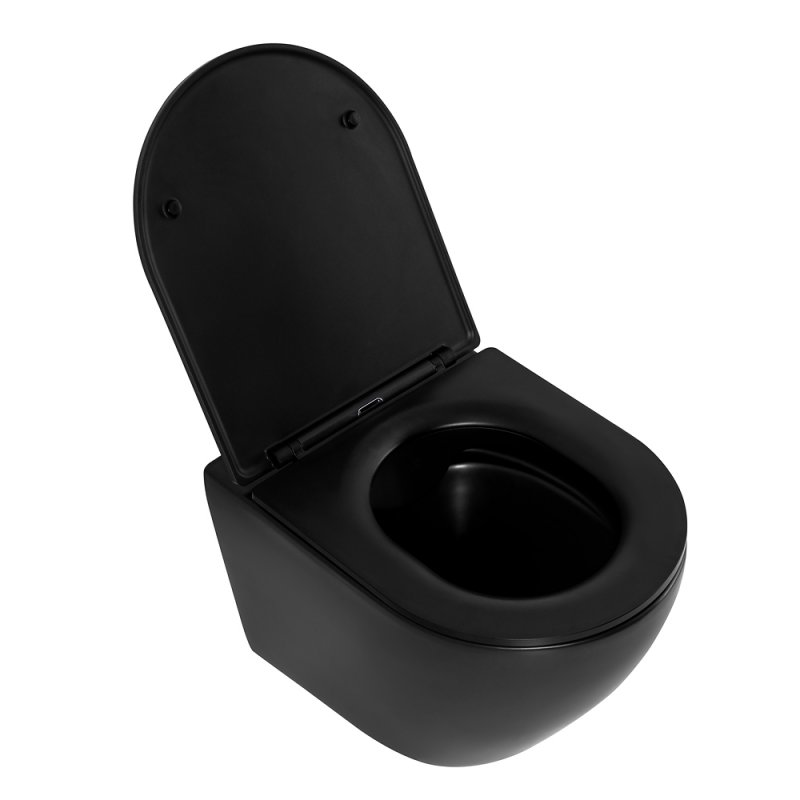 BelBagno крышка-сиденье из дюропласта с механизмом SoftClose BB062SC-MB
