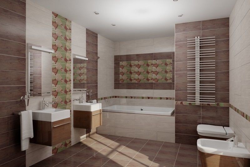 Azori avellano 6x50см бордюр настенный глянцевый