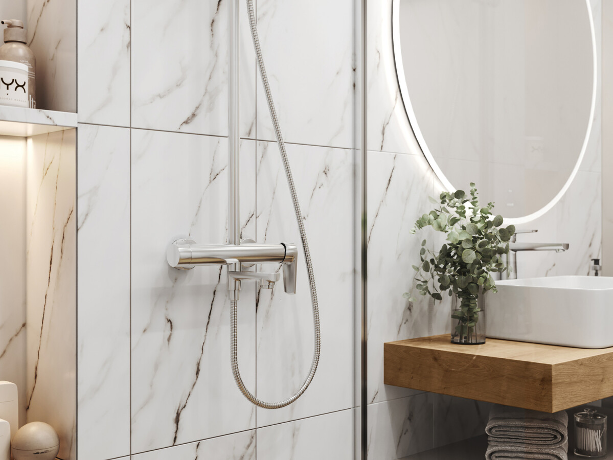 Керамогранит Cersanit City Line белый 29,7x59,8 A17669