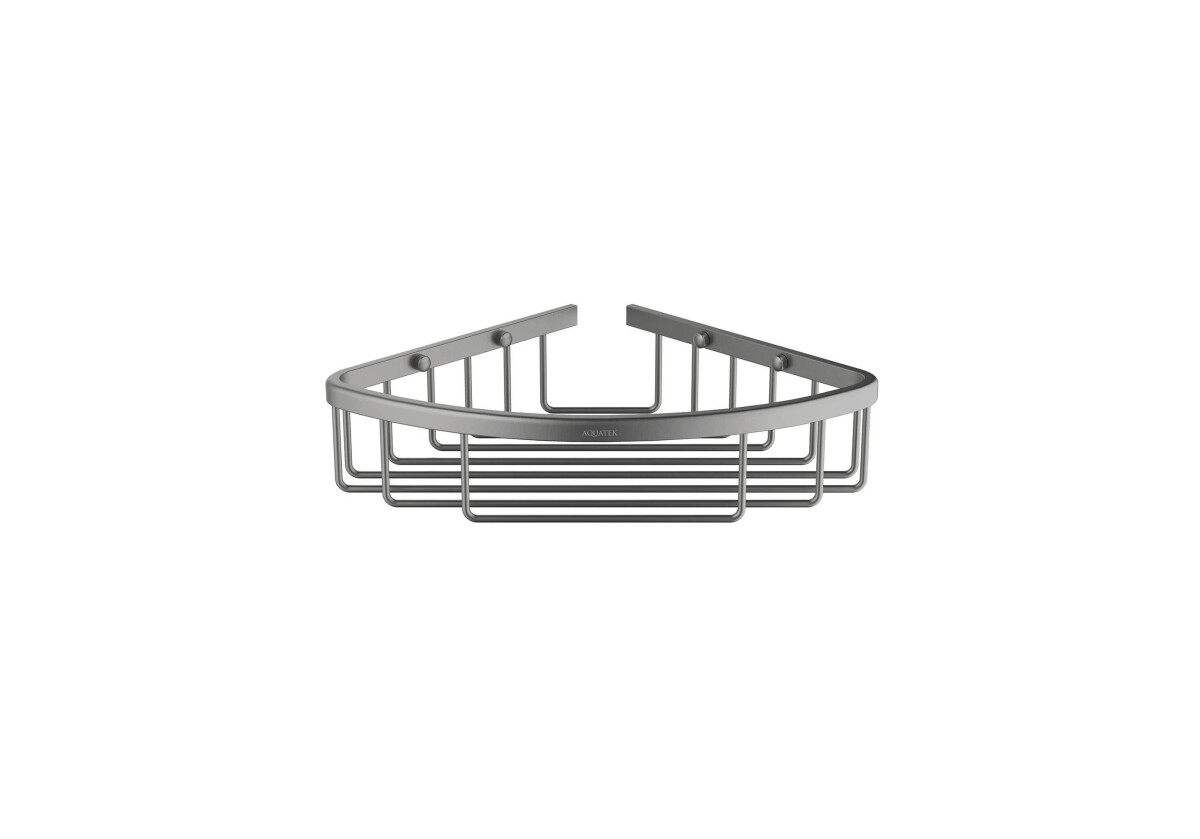 Aquatek AQ4906BGM Угловая полка Оружейная сталь