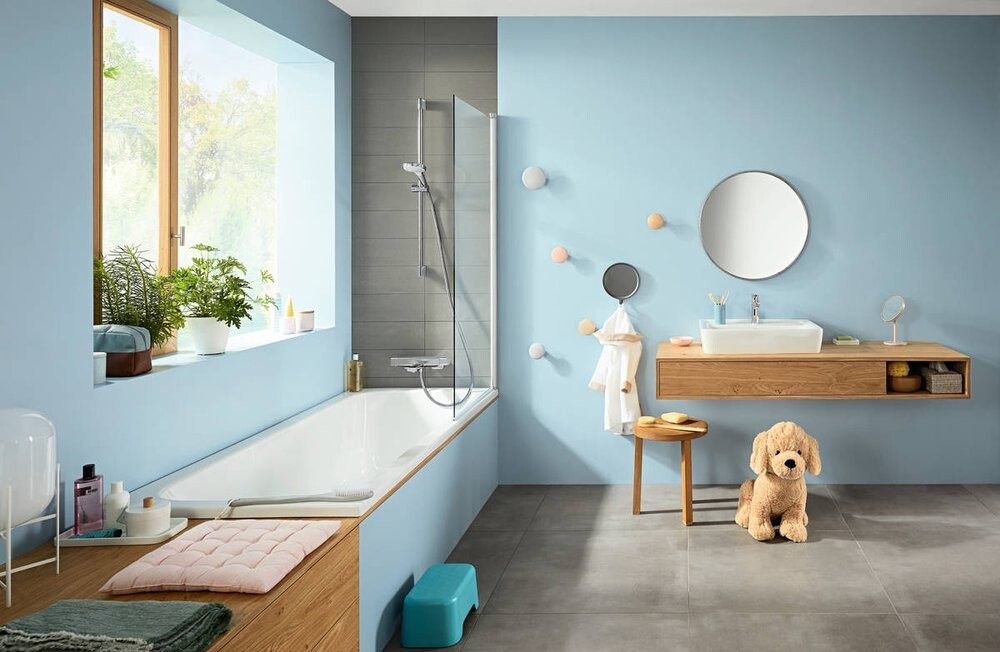 Hansgrohe Ecostat E 15774000 смеситель для ванны хром