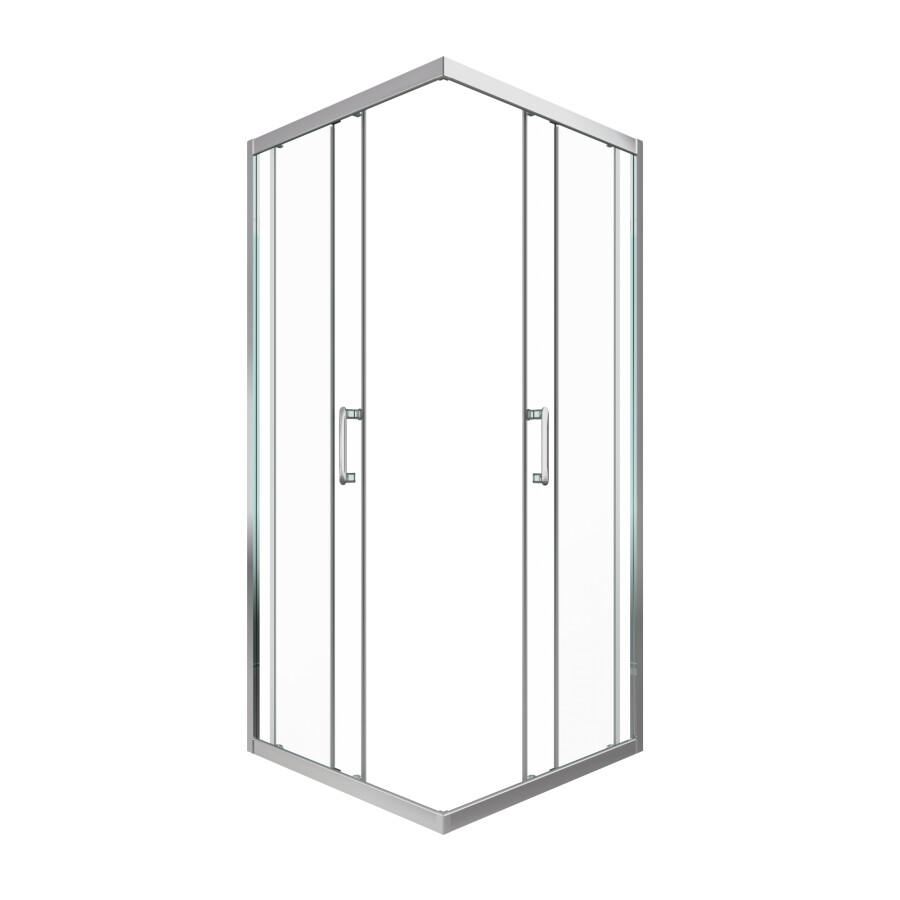 Triton-Pro Душевая ширма Fix 90×90 хром