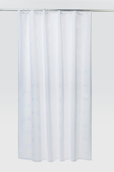 Iddis Chequers White 432P20RI11 200*200 штора для ванной