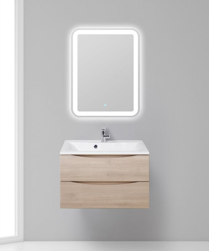 BelBagno Marino 75 см тумба с раковиной MARINO-750-2C-SO-RG-P подвесная