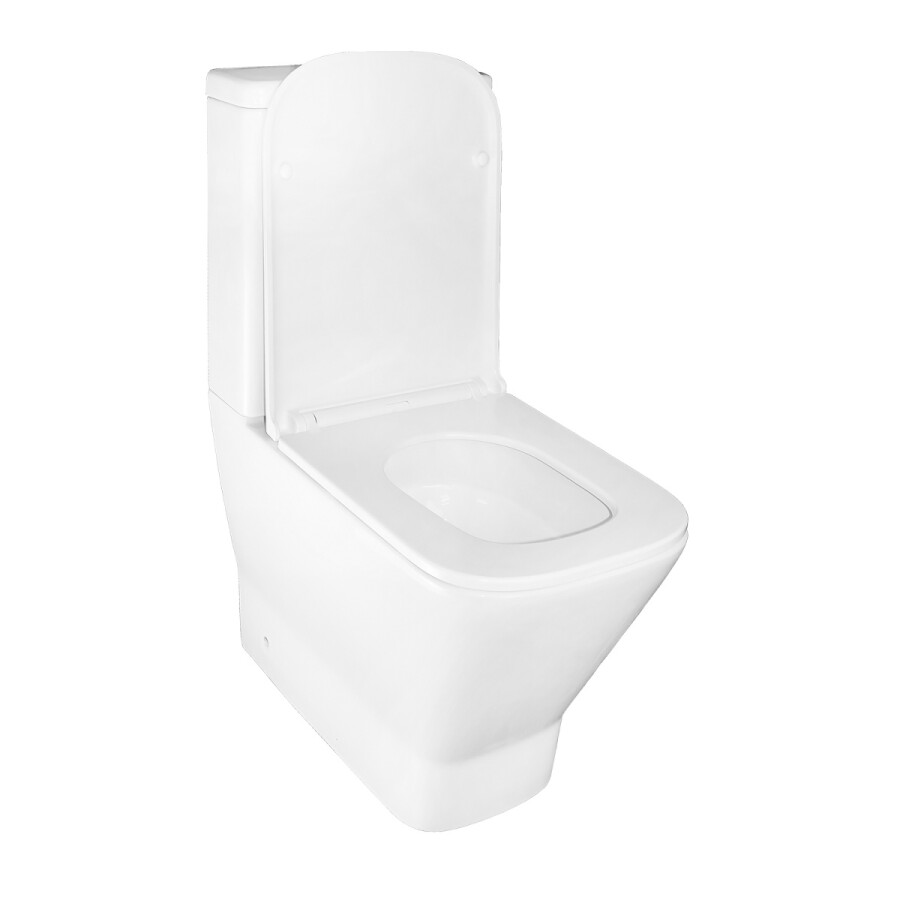 Унитаз-компакт Azario Joy 365х620х805 напольный, безободковый, слив " скрытый Торнадо", с быстросъемным сиденьем микролифт AZ-2168-UQ3