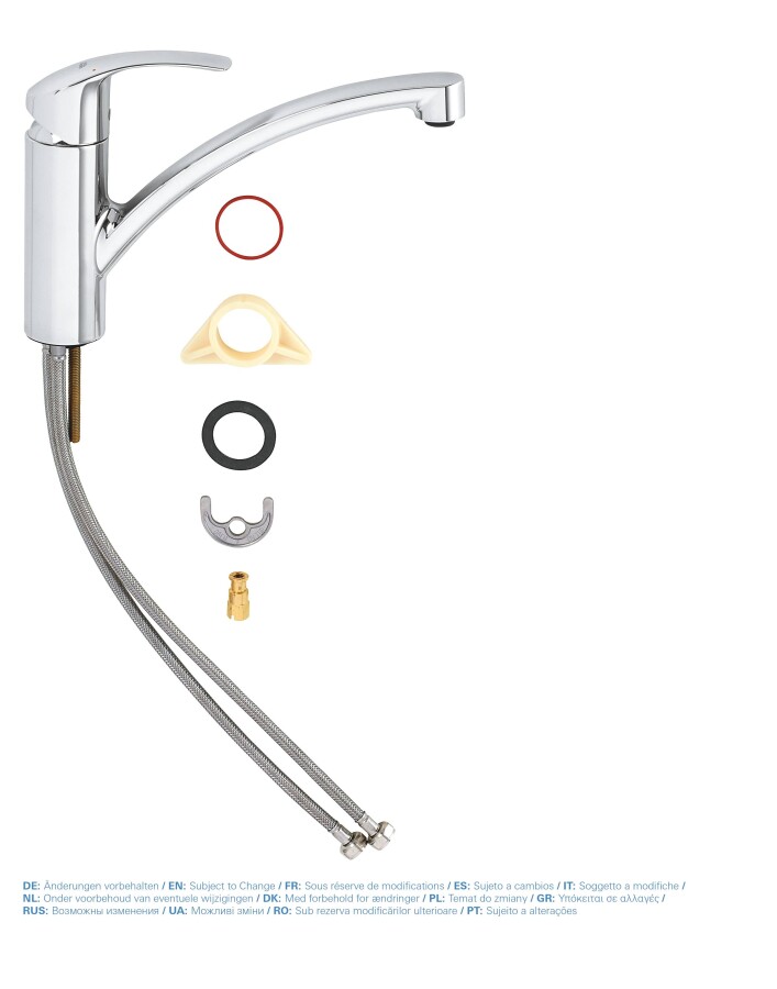 Grohe Eurosmart New 33281002 смеситель для кухни хром
