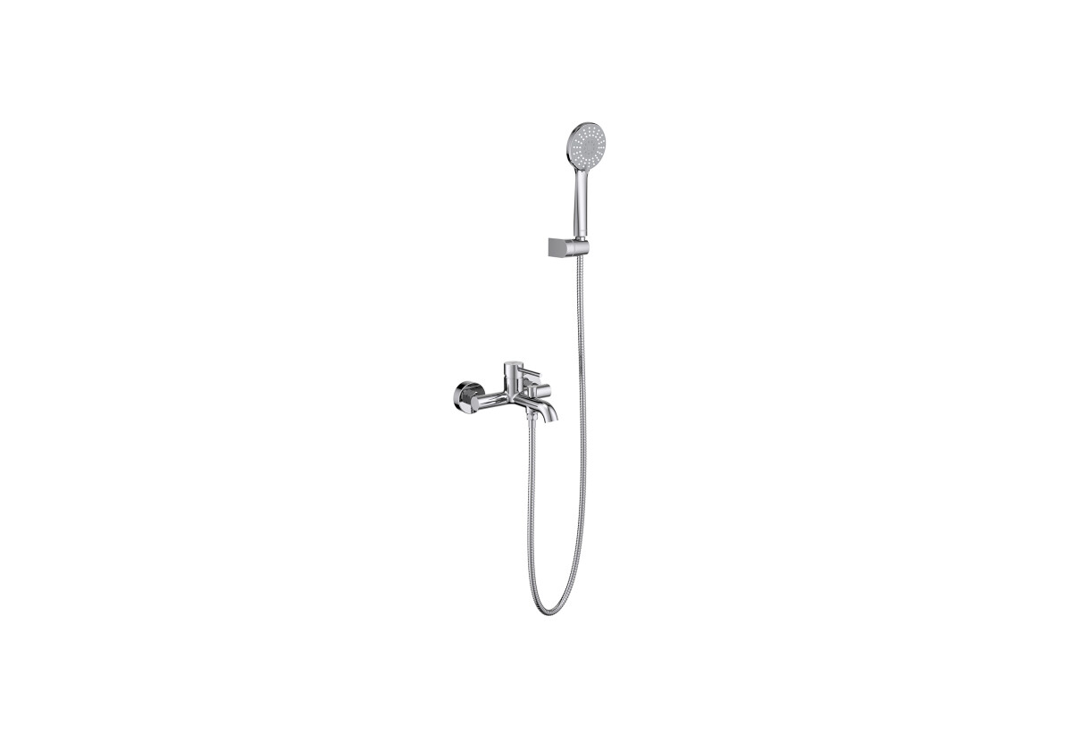 Aquatek Европа Смеситель для ванны с душевым гарнитуром AQ1349CR