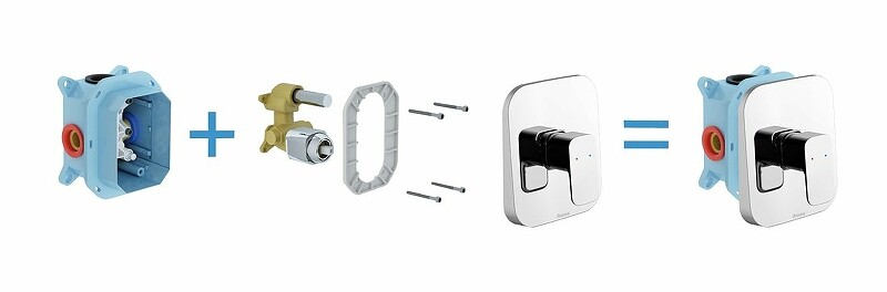 Ravak 10° Free-TD F 066.00 Смеситель для душа хром X070137