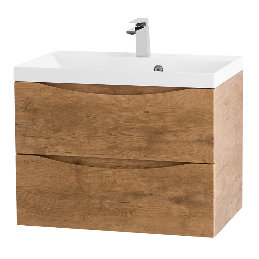 BelBagno Marino 60 см тумба с раковиной MARINO-600-2C-SO-RN-P подвесная