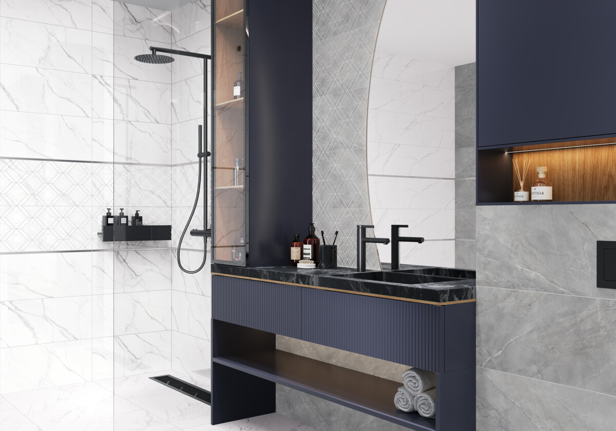 New Trend Лимс светлый / Lims Light Керамическая плитка настенная 300 x 600 x 9 WT36LMM00