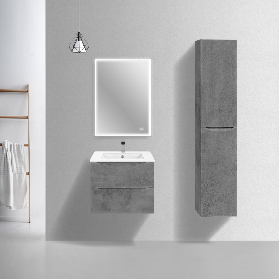 Vincea тумба под раковину Mia Slim 600 Beton