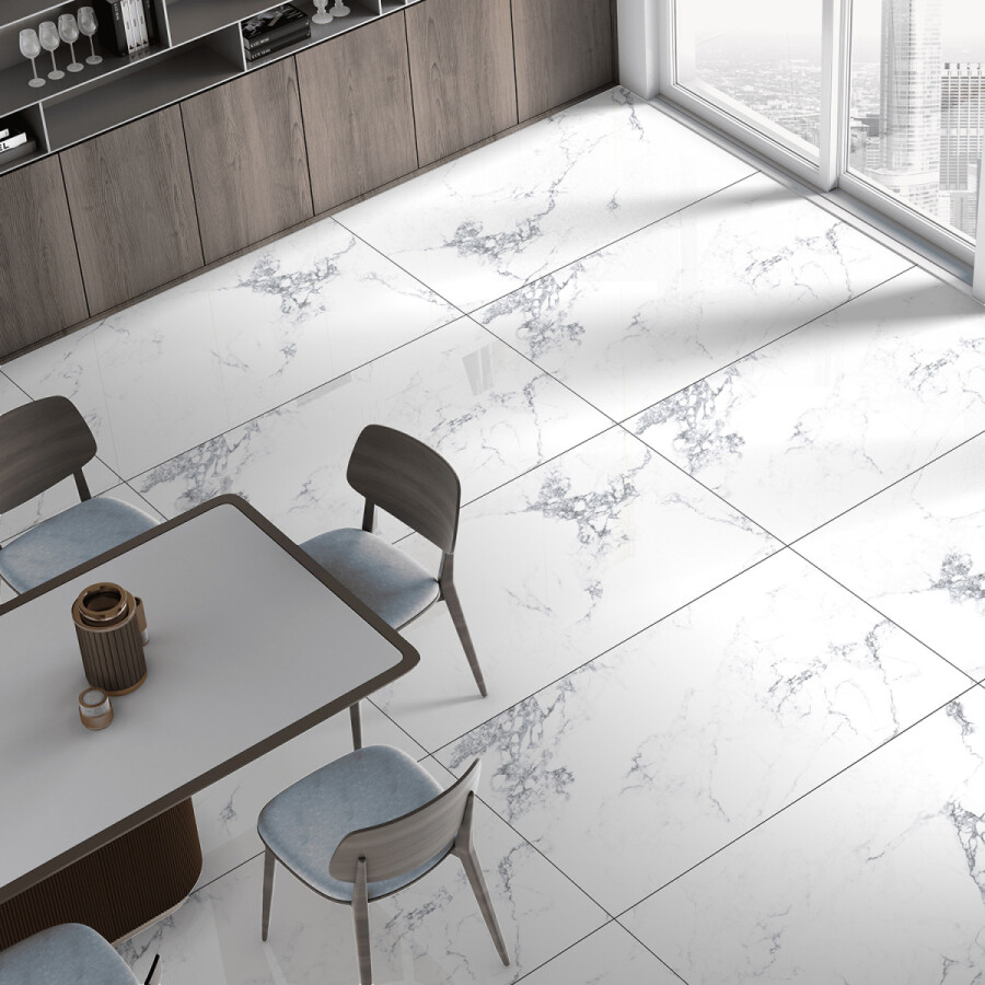 Керамогранит Azario Calacatta Aura Grey 60x120 Glossy F4110821121G